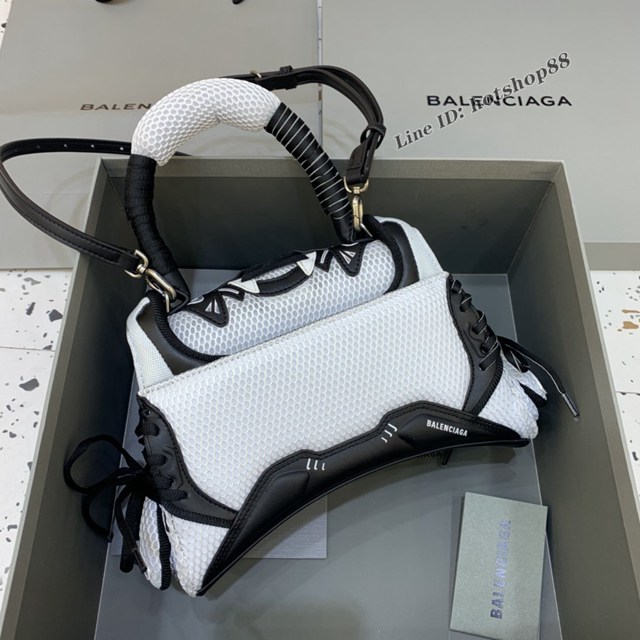 Balenciaga專櫃爆款小號手提包 巴黎世家Hourglass球鞋沙漏包 fyj1523